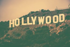 Famous Hollywood sign